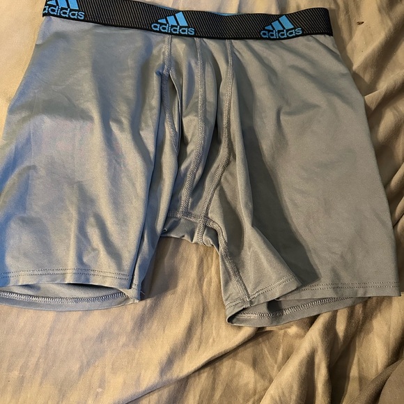 Adidas Men's Grey Boxer Briefs - Picture 1 of 4